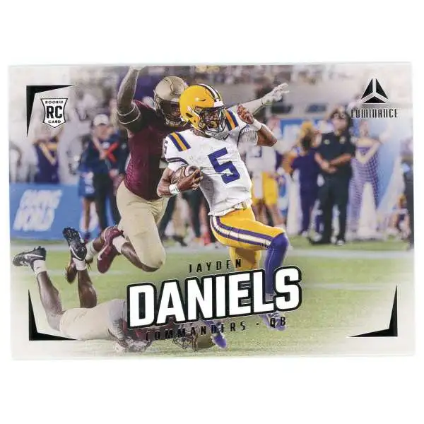 NFL Washington Commanders 2024 Luminance Football Jayden Daniels #182 [Rookie]