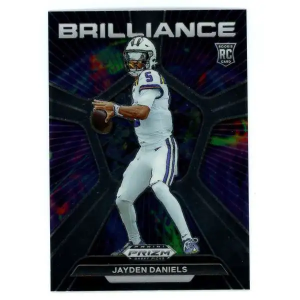 NFL 2024 Panini Prizm Draft Picks Brilliance Jayden Daniels BR-JD [Rookie]