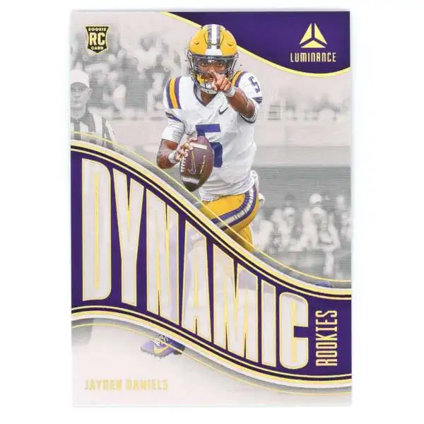 NFL Washington Commanders 2024 Luminance Football Dynamic Jayden Daniels DR-JDS [Rookie]