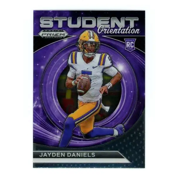 NFL 2024 Panini Prizm Draft Picks Student Orientation Jayden Daniels SO-JD [Rookie]