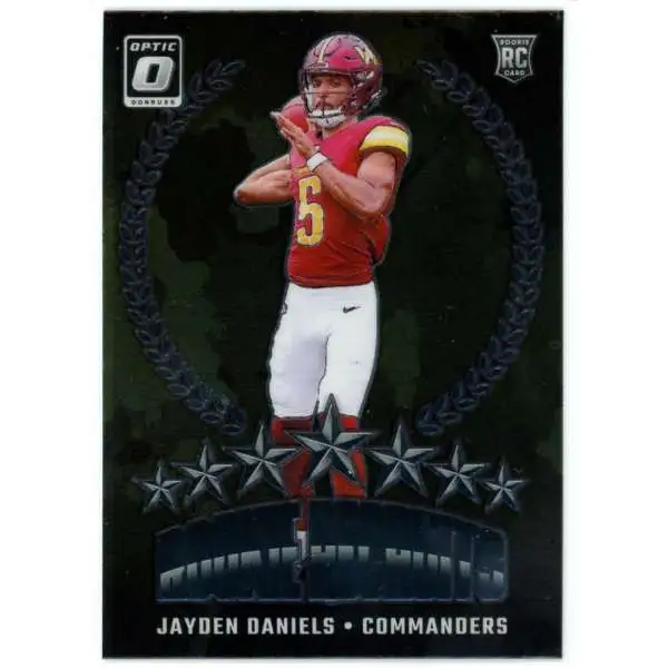 NFL 2024 Panini Donruss Optic Football Rookie Recruits Jayden Daniels #7 [Rookie]