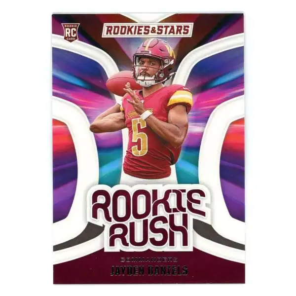 NFL 2024 Panini Rookies & Stars Football Rookie Rush Jayden Daniels RR-JDS [Rookie]