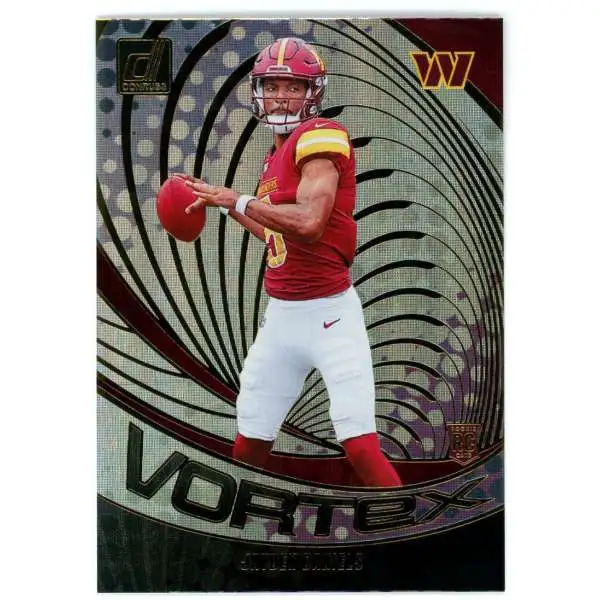 NFL 2024 Panini Donruss Football Vortex Jayden Daniels VOR-JDA [Rookie]