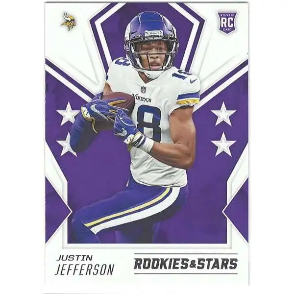 NFL 2020 Panini Contenders Draft Picks Single Card Justin Jefferson 23  Rookie, Game Day Ticket - ToyWiz