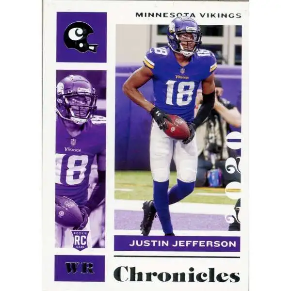 NFL 2020 Panini Chronicles Justin Jefferson #62 [Rookie]