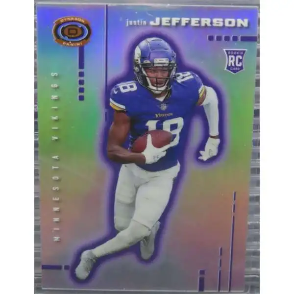 2020 Score #430 Justin Jefferson LSU Tigers Rookie Football Card