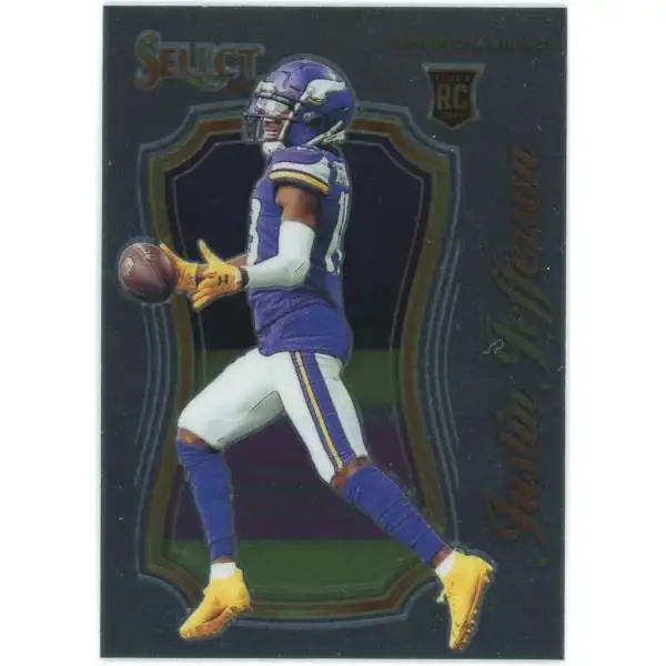 NFL 2020 Select Football Justin Jefferson SCR-9 [Rookie]