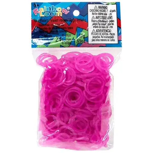 Rainbow Loom Jelly Rose Rubber Bands Refill Pack RL8 [600 Count]
