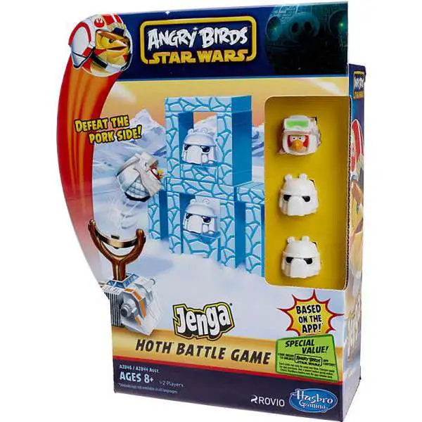 Star Wars Angry Birds Jenga Hoth Battle Game