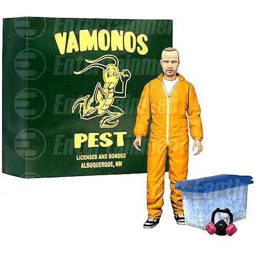 Breaking Bad Jesse Pinkman Exclusive Action Figure [Orange Hazmat Suit]