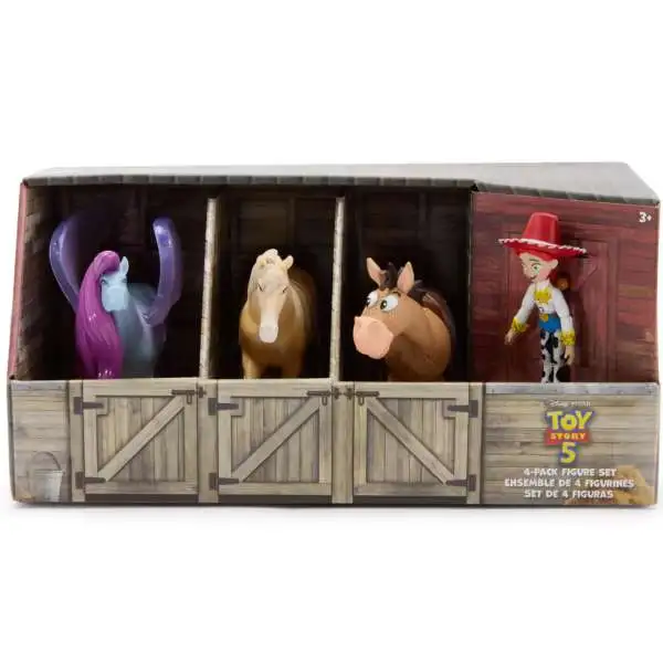 Disney Pixar Toy Story 5 Jessie Horse Playset Exclusive 4-Pack