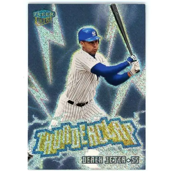 MLB 1999 Fleer Ultra Thunderclap Derek Jeter #6TC