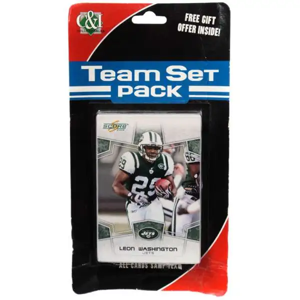 NFL 2008 Football New York Jets Team Set Pack