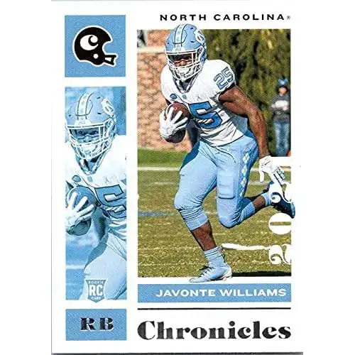 NFL 2021 Panini Chronicles Draft Picks Javonte Williams #17 [Rookie]