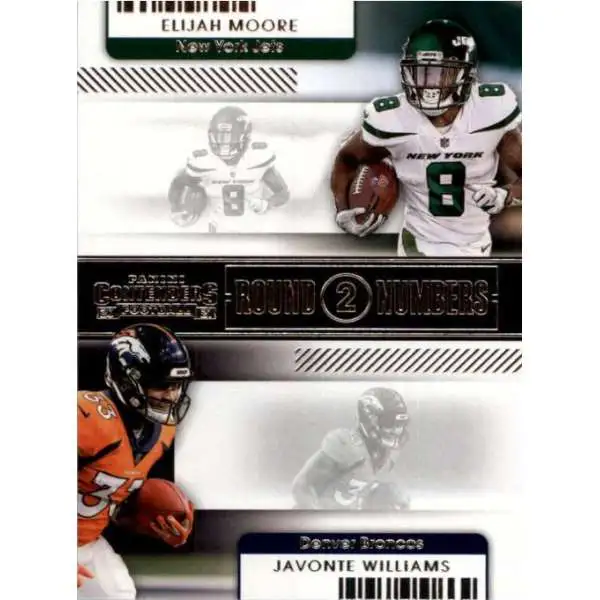 Elijah Moore Rookie Card 2021 NFL Panini Contenders Rookie of 