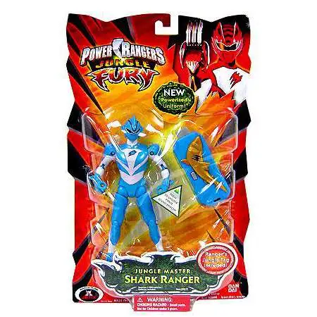 Power Rangers Jungle Fury Jungle Master Shark Ranger Action Figure