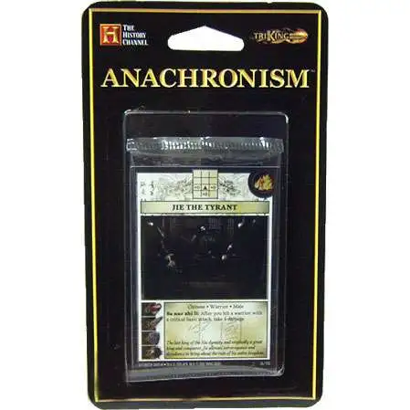 Anachronism Chinese Jie the Tyrant Warrior Pack