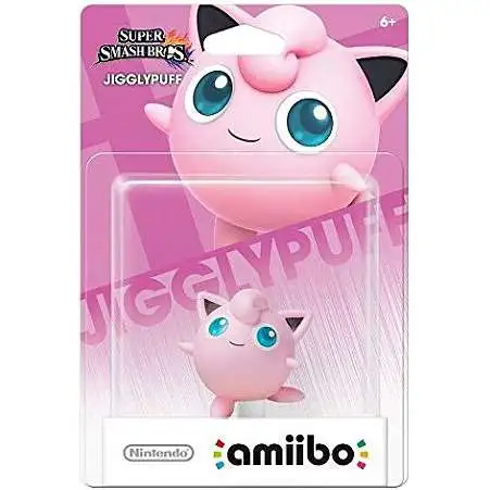 World of Nintendo Super Smash Bros Amiibo Jigglypuff Mini Figure