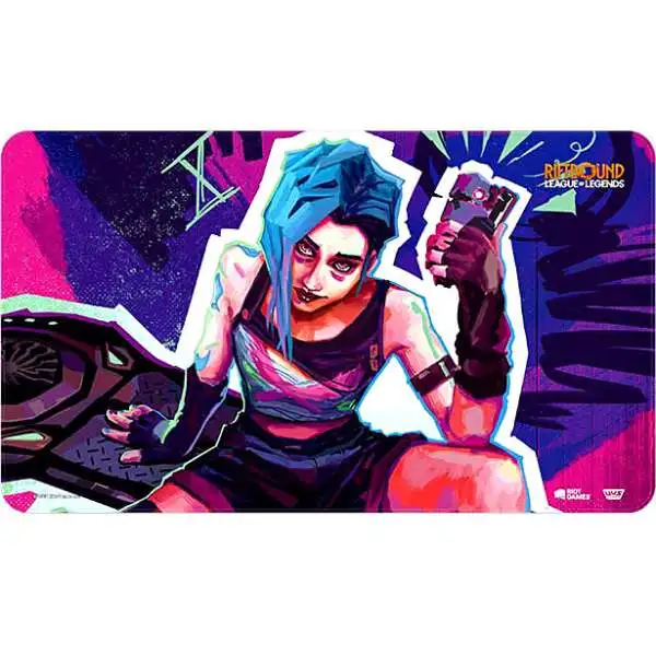 Riftbound: League of Legends Trading Card Game Origins Jinx Playmat