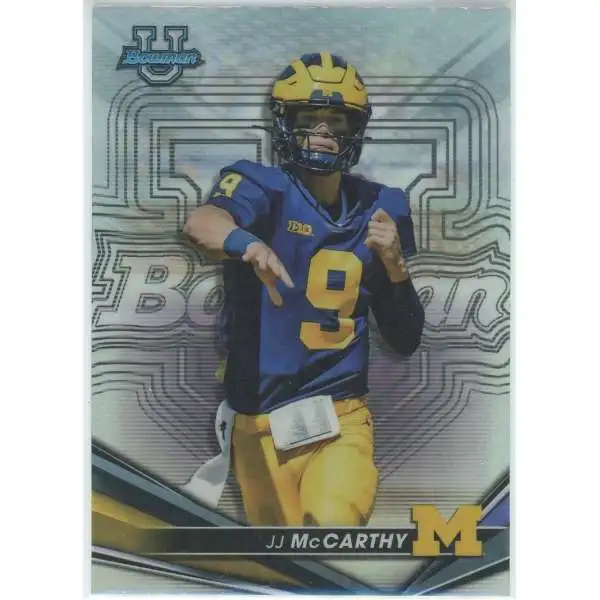 NFL 2022 Bowman's Best University Refractor JJ McCarthy #48