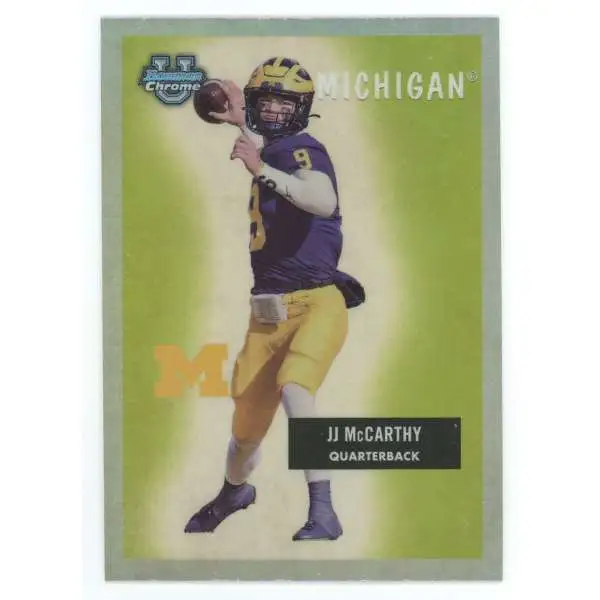 NFL 2023 Bowman Chrome U 1955 Retro Insert JJ McCarthy #55BF-19 [Rookie]