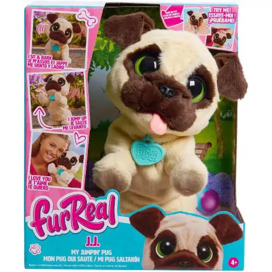 FurReal JJ My Jumpin' Pug Interactive Toy [Damaged Package]