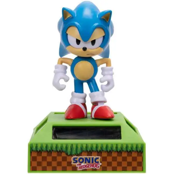 Sonic The Hedgehog Sonic Solar Powered Toe Tapping Statue