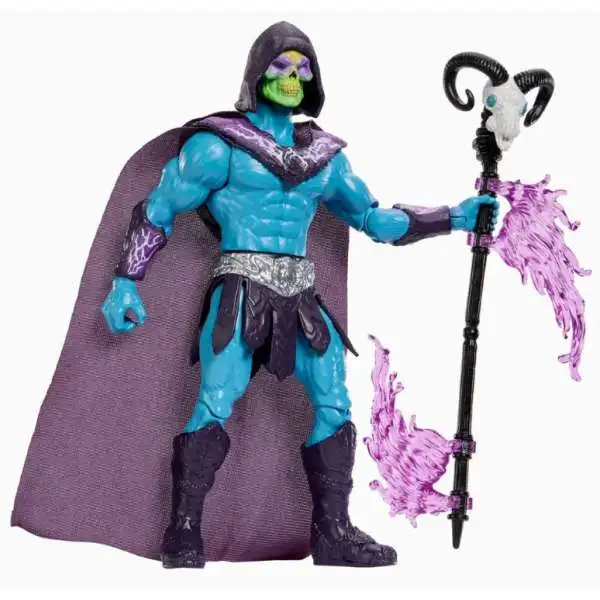 Masters of the Universe 2026 Movie Feature Skeletor Action Figure [Havoc Staff Attack]