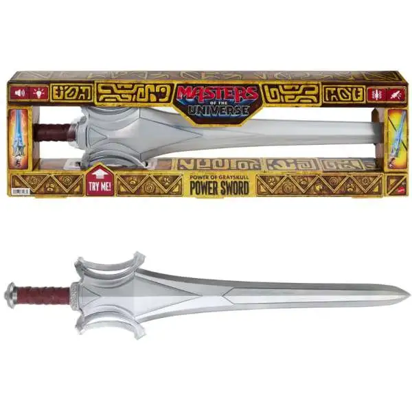 Masters of the Universe Power of Grayskull Power Sword 27-Inch Roleplay Accessory