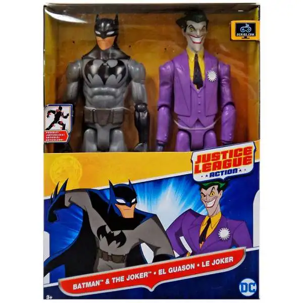 Justice League Action JLA Batman & The Joker Action Figure 2-Pack