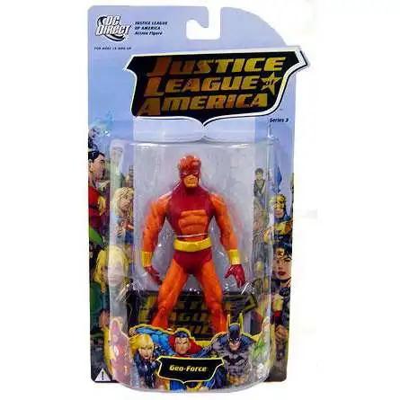 DC Justice League of America Series 3 Geo-Force Action Figure