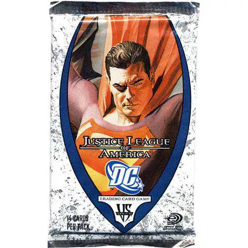 DC VS System Trading Card Game Justice League of America Booster Pack [14 Cards]
