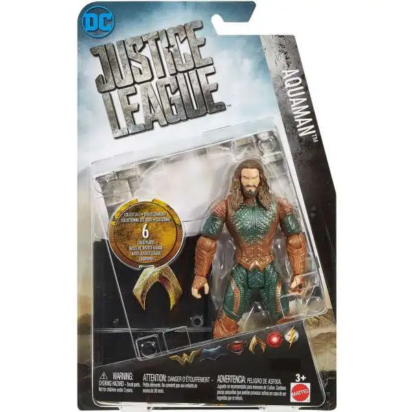 DC Justice League Movie Aquaman Action Figure [Collect & Build Justice League Base]