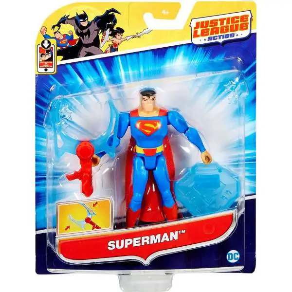 Justice League Action Justice League of America Power Connects Superman Action Figure [4.5"]