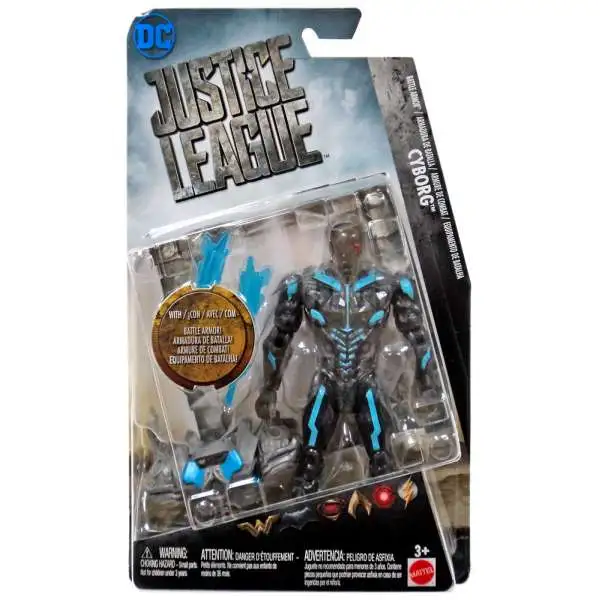 DC Justice League Movie Cyborg Action Figure [Battle Armor]