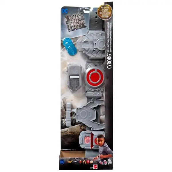DC Justice League Movie Cyborg Belt & Blast Pack