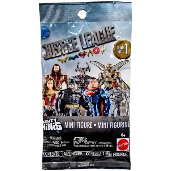 DC Justice League Movie Mighty Minis Series 1 Mystery Pack [1 RANDOM Figure]