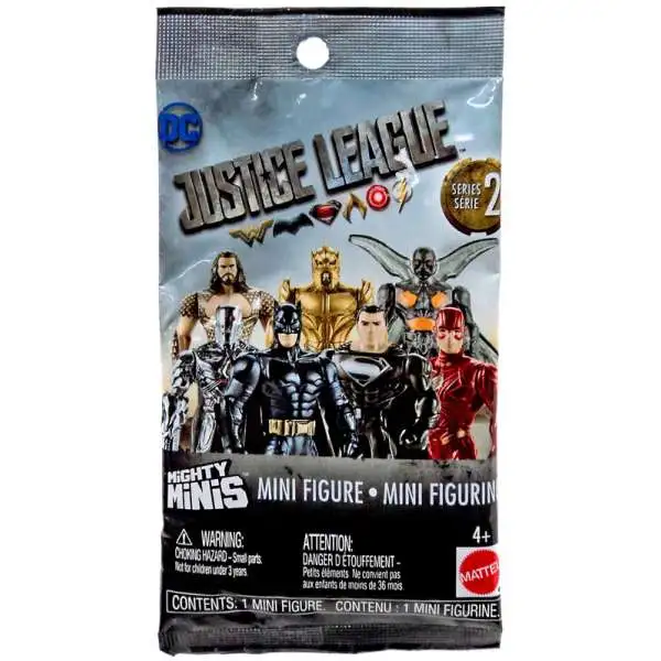 DC Justice League Movie Mighty Minis Series 2 Mystery Pack [1 RANDOM Figure]