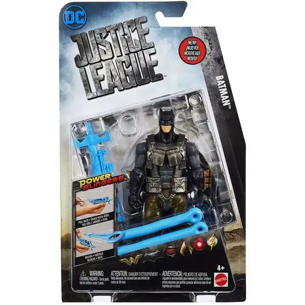 DC Justice League Movie Power Slingers Batman Action Figure