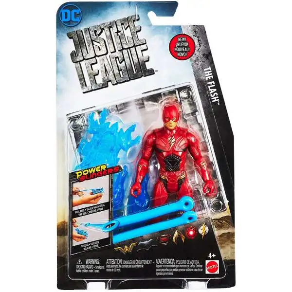 DC Justice League Movie Power Slingers The Flash Action Figure