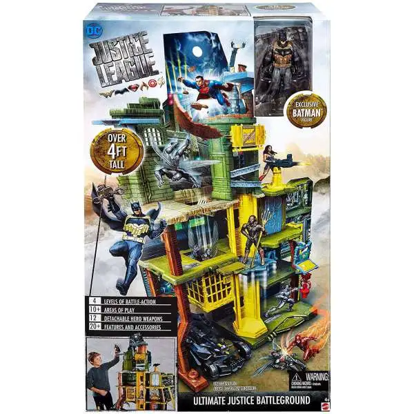 DC Justice League Movie Ultimate Battleground Playset