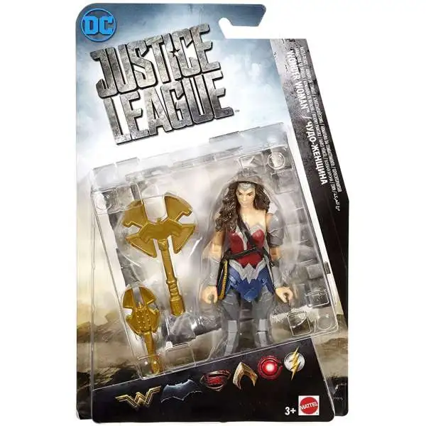 DC Justice League Movie Wonder Woman Action Figure [Battle Ready]
