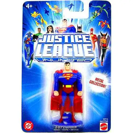 Justice League Unlimited Superman Diecast Figure [Blue Card]