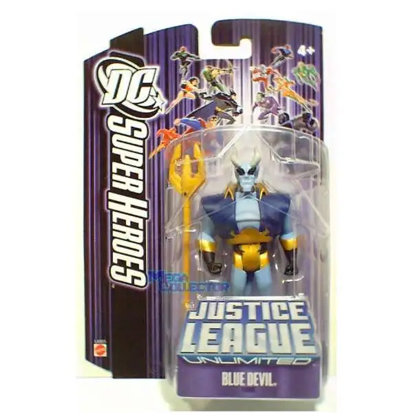 DC Justice League Unlimited Super Heroes Blue Devil Action Figure