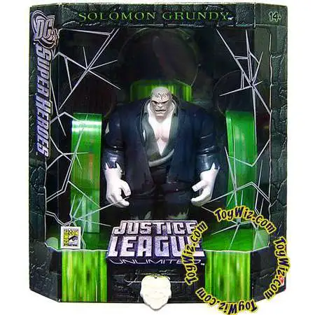 DC Justice League Unlimited Super Heroes Solomon Grundy Exclusive Action Figure