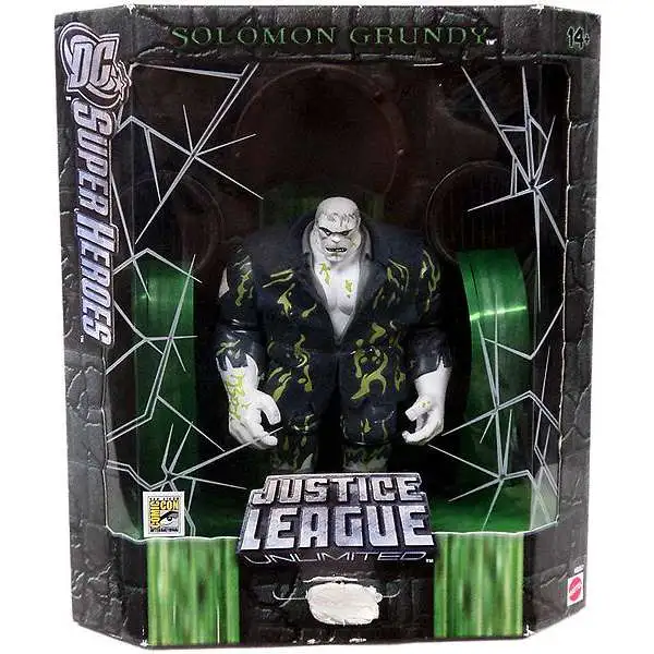 DC Justice League Unlimited Super Heroes Solomon Grundy Exclusive Action Figure [Slime Variant]