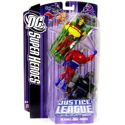 DC Justice League Unlimited Super Heroes Mr. Miracle, Orion & Darkseid Action Figures [Purple Card]