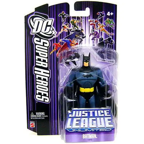 DC Justice League Unlimited Super Heroes Batman Action Figure [Purple Card]