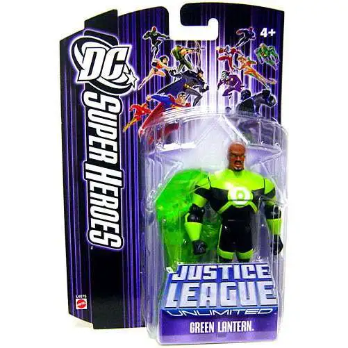 DC Justice League Unlimited Super Heroes Green Lantern Action Figure [Purple Card]