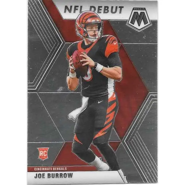 : 2020 Panini Chronicles Base Chronicles #19 Joe Burrow  Cincinnati Bengals RC Rookie Card Official NFL Football Trading Card in Raw  (NM or Better) Condition : Collectibles & Fine Art